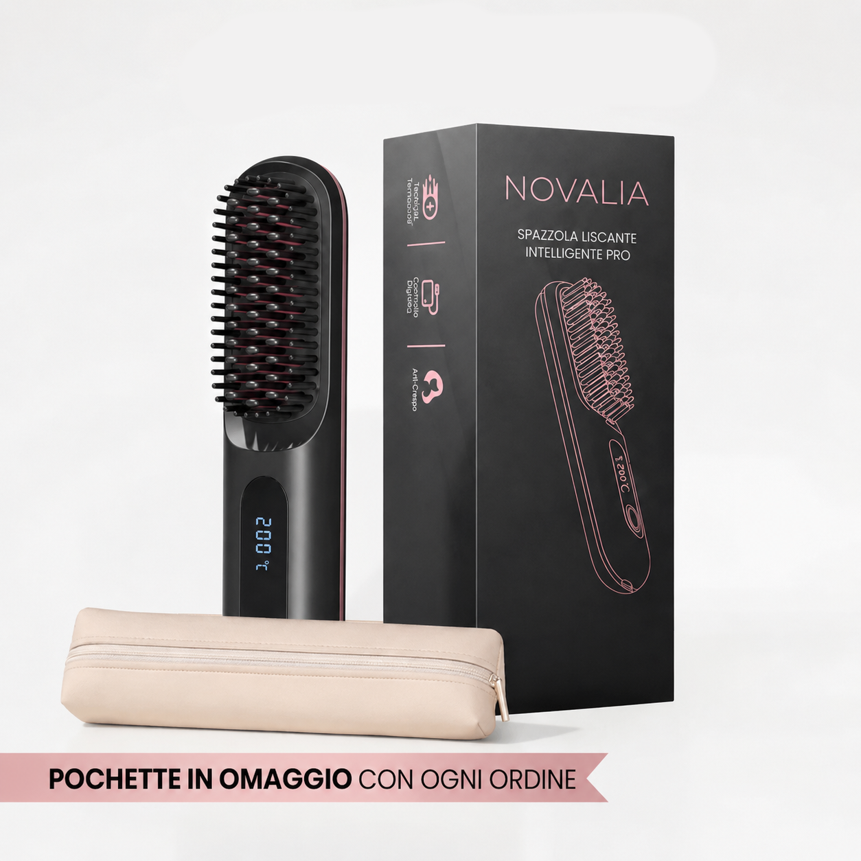 Capelli lisci e pettinati in meno di 5 minuti