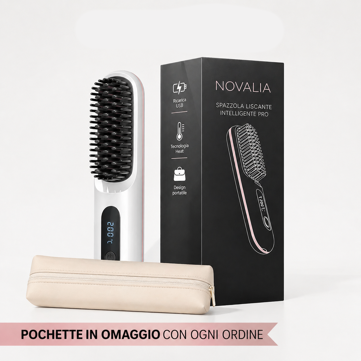 Capelli lisci e pettinati in meno di 5 minuti